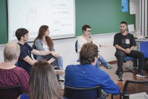 Encontro pedagógico de novos desenhos