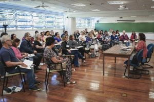 Encontro pedagógico de novos desenhos