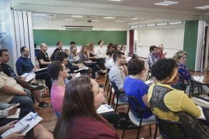 Encontro pedagógico de novos desenhos