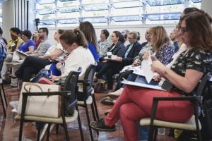 Encontro pedagógico de novos desenhos